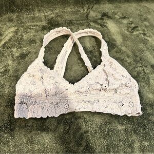 Women's Grey Aerie Crossback Bralette Size XS